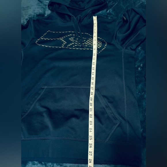 Adult Men’s medium Navy blue Seahawks hoodie. - Picture 4 of 12